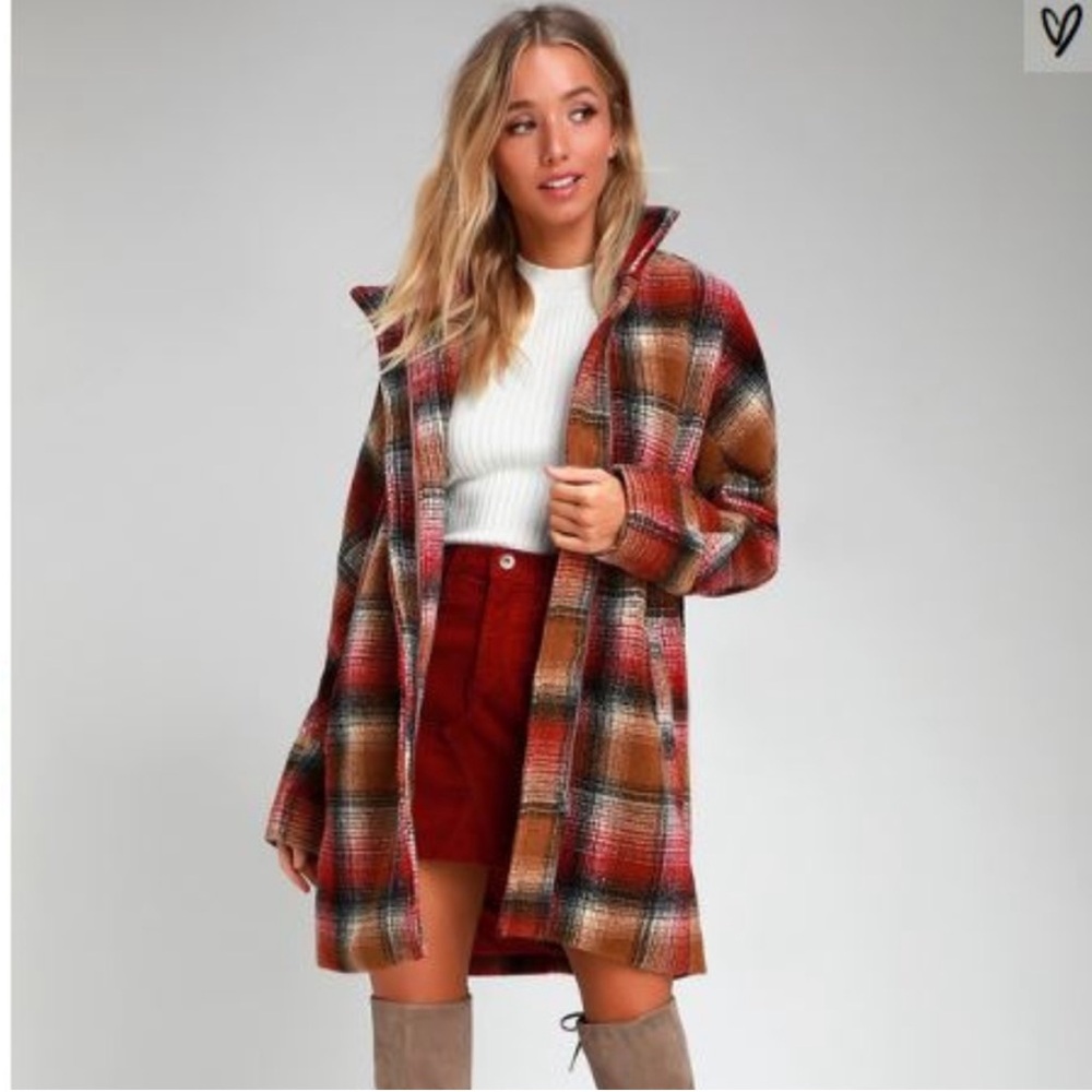 Plaid Coat